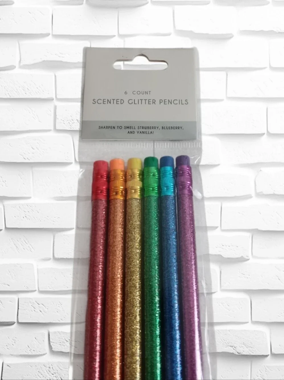 Scented Glitter Pencils